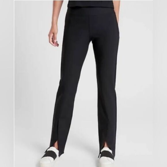 Athleta Interstellar Tight Women's size 2 black 486212 New Without Tags - Picture 1 of 15